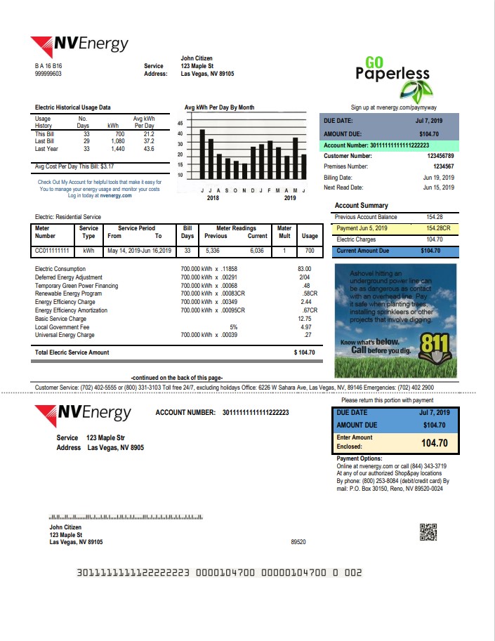  Minol USA business utility bill 